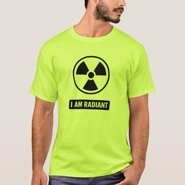 T-shirt Je suis rayonnant (Devant)