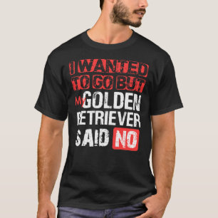 T-shirt Je Suis Recherché D'Y Aller Mais Mon Auteur D'Or A