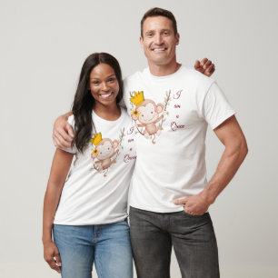 T-shirt Je Suis Reine – Élégant