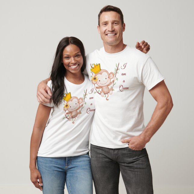 T-shirt Je Suis Reine – Élégant (Unisexe)