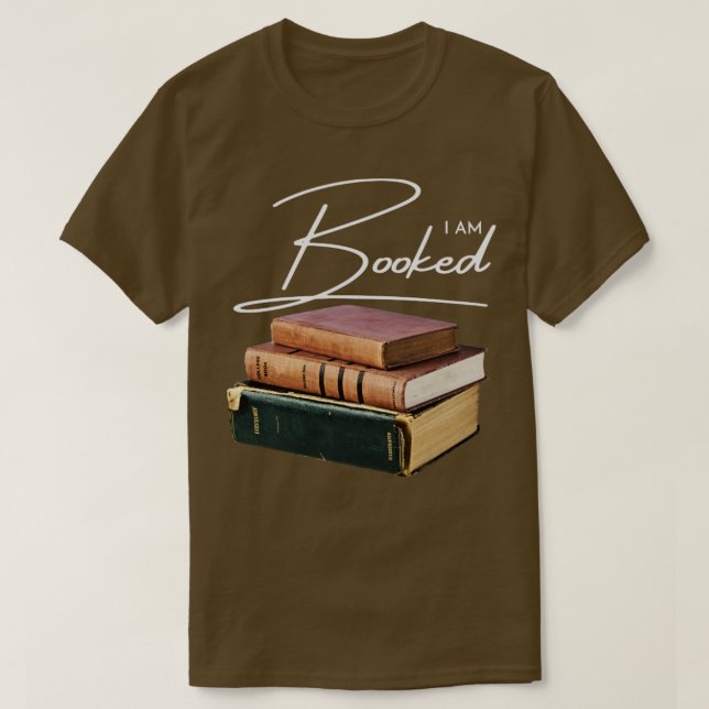 T-shirt Je suis réservé 1 (Design devant)