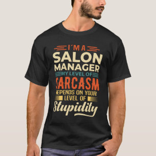 T-shirt Je suis Responsable Salon