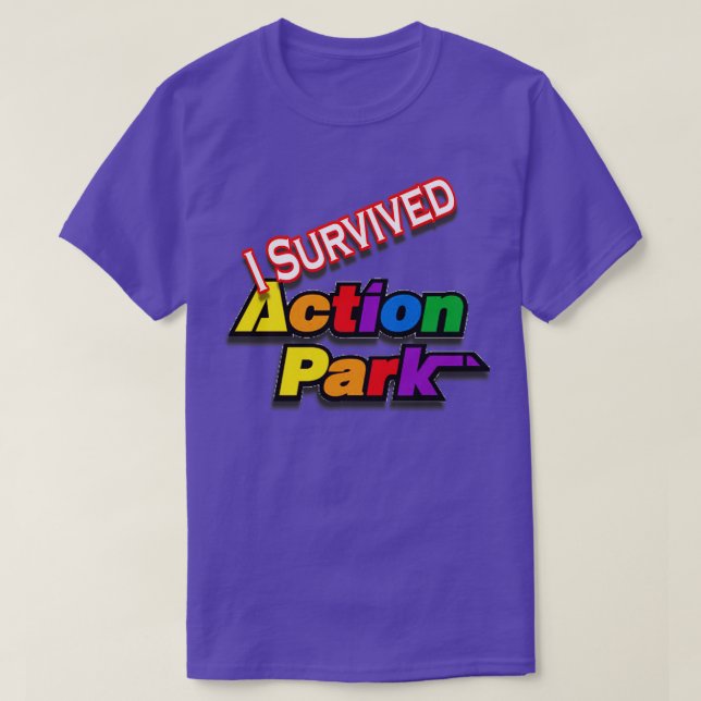 T-shirt Je suis resté vivant (Design devant)