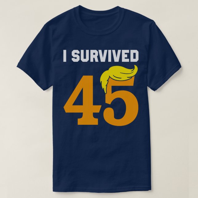 T-shirt Je suis resté vivant (Design devant)