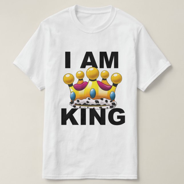 T-shirt Je suis Roi (Design devant)