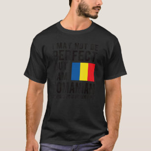 T-shirt Je suis Roumain Drapeau Roumanie Patrimoine Roumai
