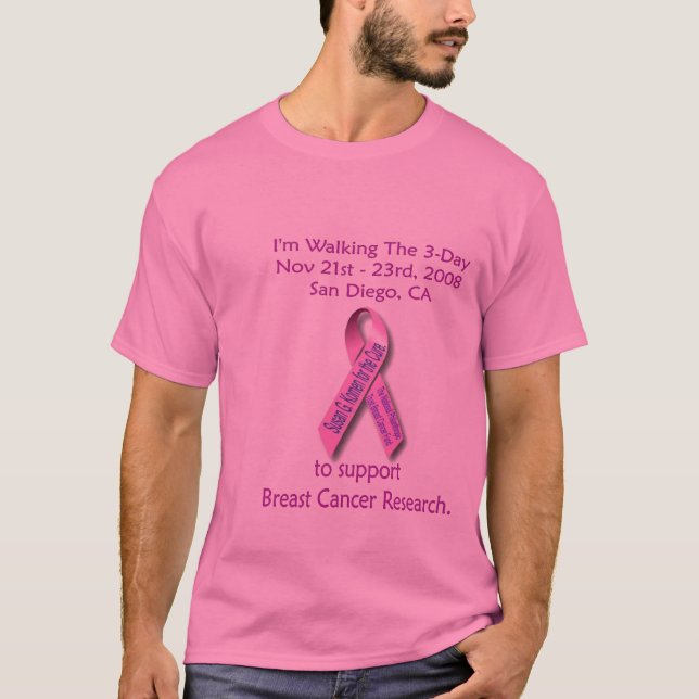 T-shirt Je suis San Diego de marche 2 (Devant)