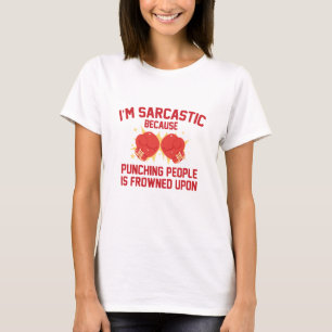 T-shirt Je suis sarcastique