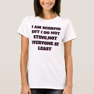 T-SHIRT JE SUIS SCORPION ET FIER