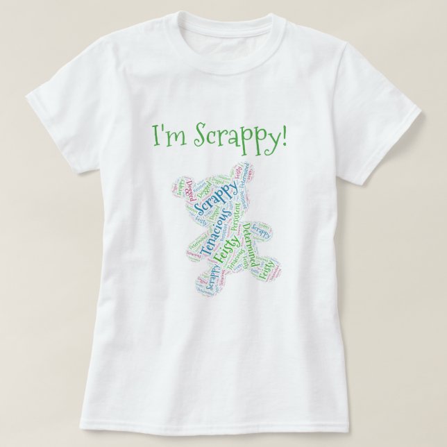 T-shirt Je suis Scrappy (Design devant)