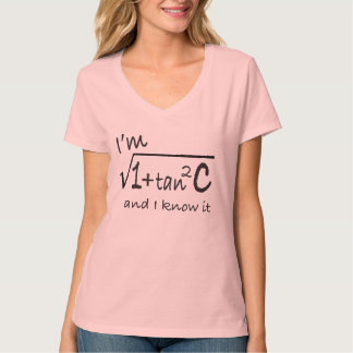 T-shirt Je suis sec C et je le sais !