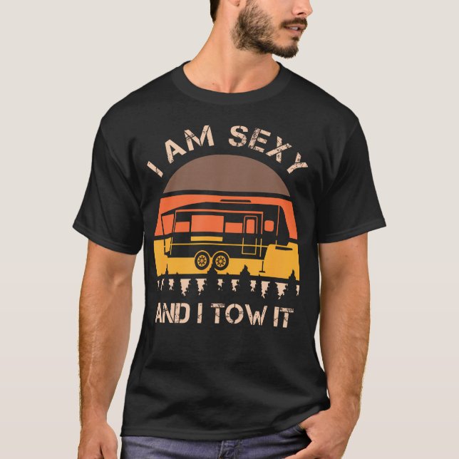 T-shirt Je Suis Sexy Et Je Le Dessine (Devant)