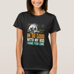 T-shirt Je Suis Si Bien Avec Mon Baguette Que Je Fasse Du
