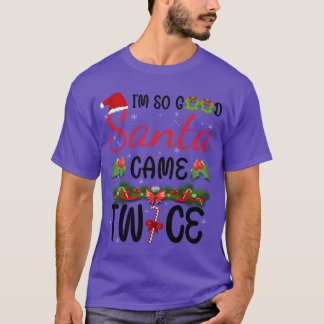 T-shirt Je Suis Si Bon Père Noël Camewice vintage