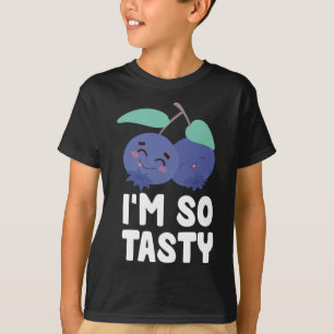 T-shirt Je suis si savoureux Blueberry Fruit Funny Blueber