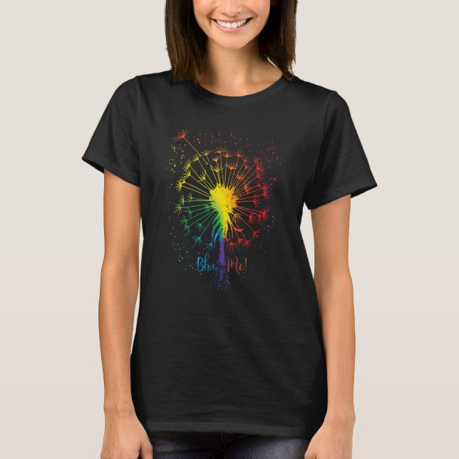 T-shirt Je Suis Simplement Feu Dandelion Tattoo Flèches Re (Devant)