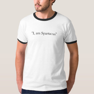 T-shirt "Je, suis Spartacus "