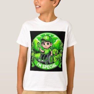 T-shirt 🌟 Je suis spécial - Conception de sensibilisation