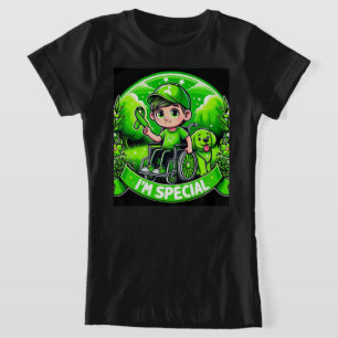 T-Shirt 🌟 Je suis spécial - Conception de sensibilisation