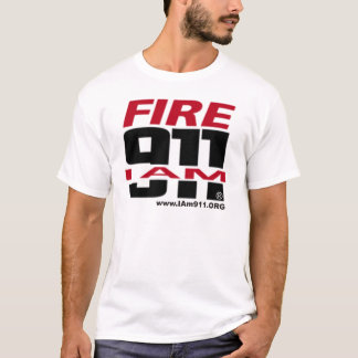 T-shirt Je suis substance de 911 logos pour le feu, SME,