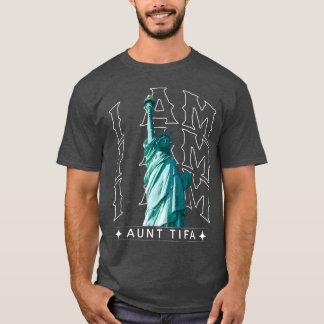 T-shirt JE SUIS TANTEIFA fille graphique drôle