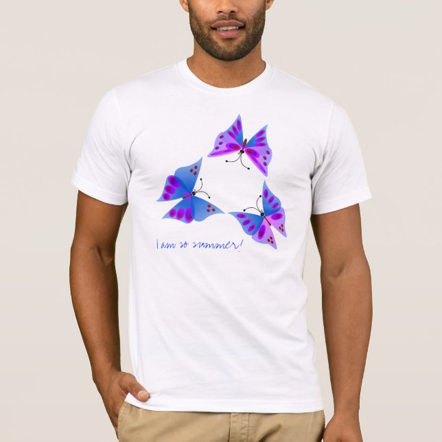 T-shirt Je suis tellement l'été (Devant)