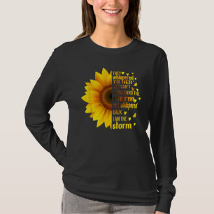 T-shirt Je Suis Tempête Qu'Ils Whirent À Ses Feminis De To