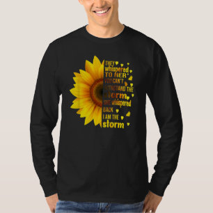 T-shirt Je Suis Tempête Qu'Ils Whirent À Ses Feminis De To