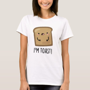 T-shirt Je suis Toast Funny Pun de Pain