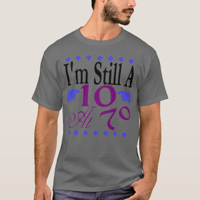 T-shirt Je suis toujours a10 à (Devant)