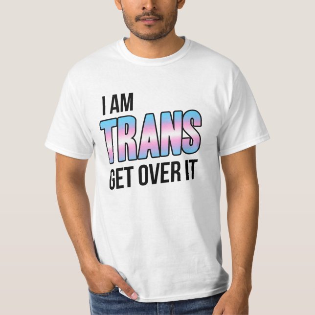 T-shirt Je suis trans accepte-le (Devant)