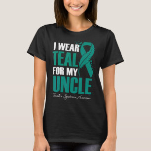 T-shirt Je suis Turquoise pour le syndrome de mon oncle To