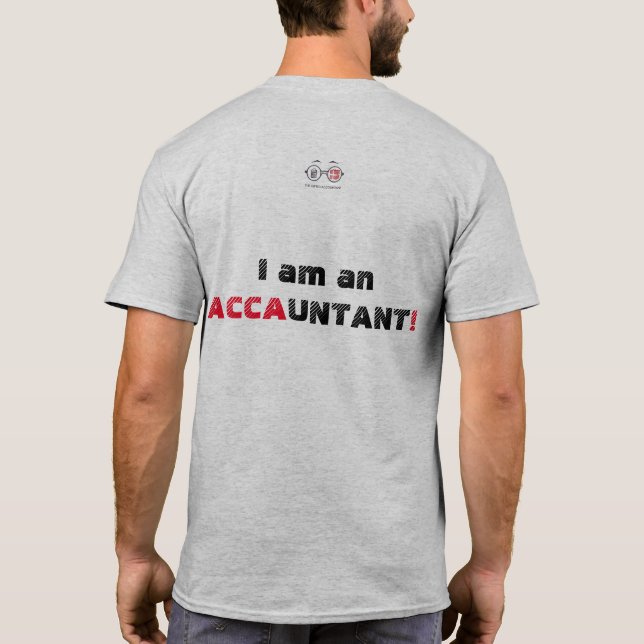 T-SHIRT "JE SUIS UN ACCAUNTANT" (Dos)