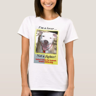 T-shirt Je suis un amant pas un combattant !