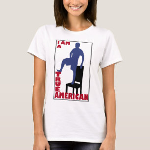 T-shirt Je suis un Américain vrai