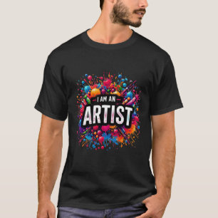 T-shirt Je suis un artiste peintre Dessin Professeur