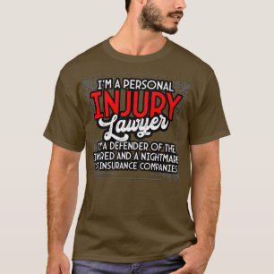T-shirt Je Suis Un Avocat Pour Blessures Personnelles