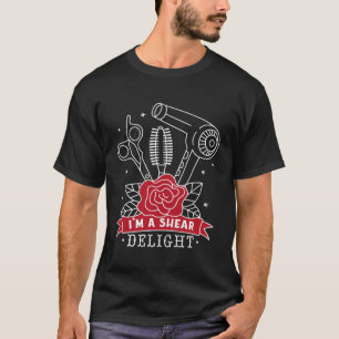 T-shirt Je suis un barbier de coupe de cheveux délice de c