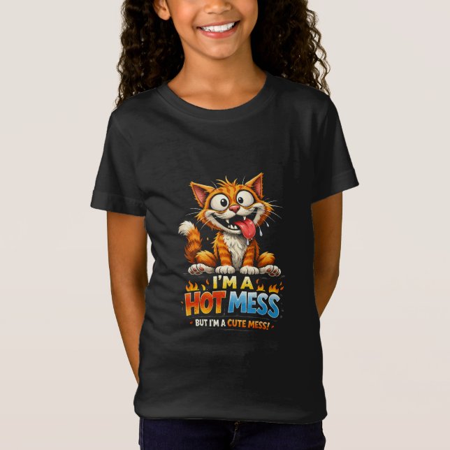 T-Shirt Je suis un bazar total (Devant)