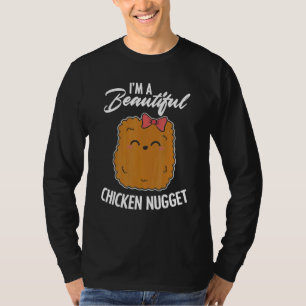 T-shirt Je suis Un Beau Chicken Nugget Foodie Poultry Owne
