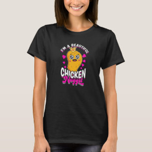 T-shirt Je suis un beau nugget de poulet - amateurs de pou