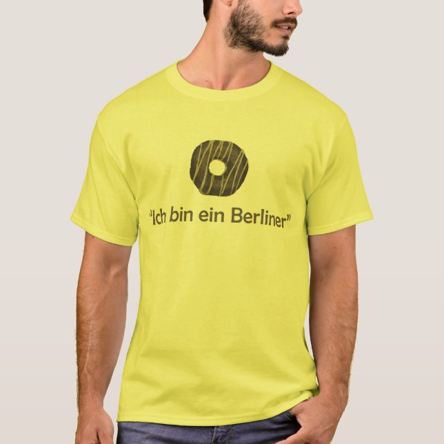 T-shirt Je suis un beignet (Devant)