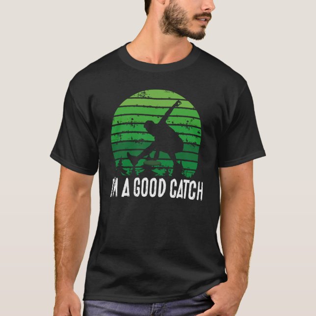 T-shirt Je suis un bon catch Ultimate Frisbee (Devant)
