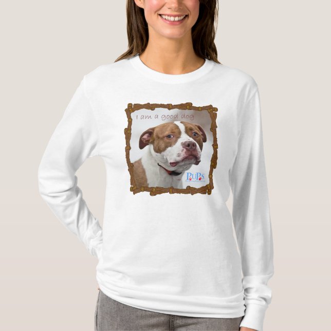 T-shirt Je suis un bon chien (Devant)