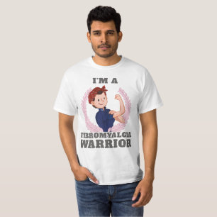 T-shirt Je suis un cadeau de Fibromyalgia Warrior FM Aware