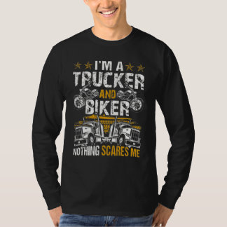 T-shirt Je suis un camion et un vélo rien ne peut me faire
