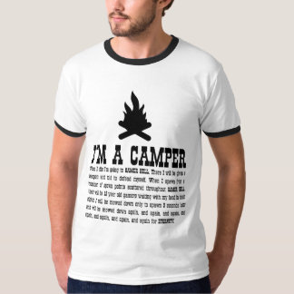 T-shirt Je suis un campeur