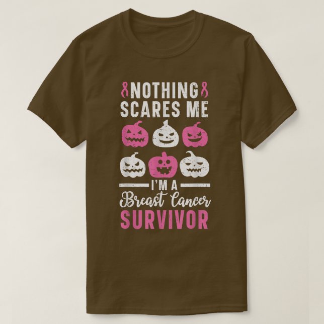 T-shirt Je suis un cancer du sein Survivant Cancer du sein (Design devant)