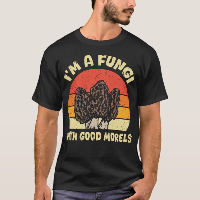 T-shirt Je suis un champignon drôle de fonge (Devant)