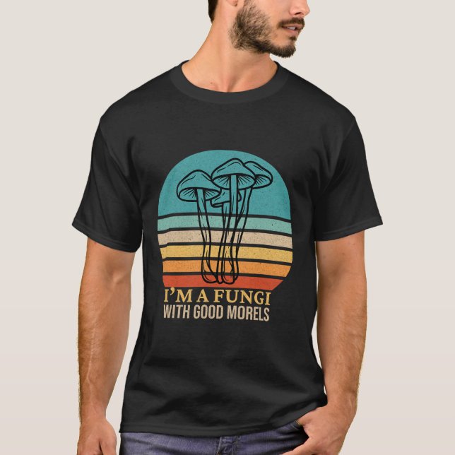 T-shirt Je suis un champignon Funny Morel champignon de re (Devant)